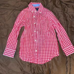 E-Land Boys Red Stripped Button Down Size 3T